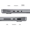 Apple MacBook Pro 14" 2023 M2 Pro/16/512 GB 10C CPU 16C GPU Space Grau MPHE3D/A