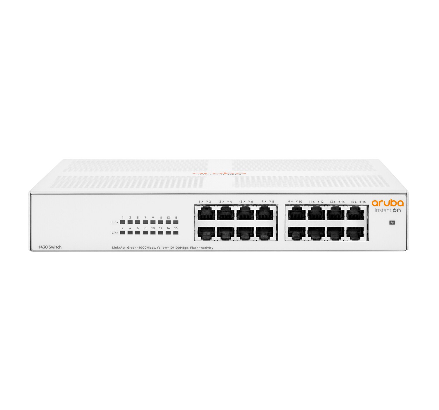 HPE Aruba Instant On 1430 16G 16-Port unmanaged Switch Non-PoE