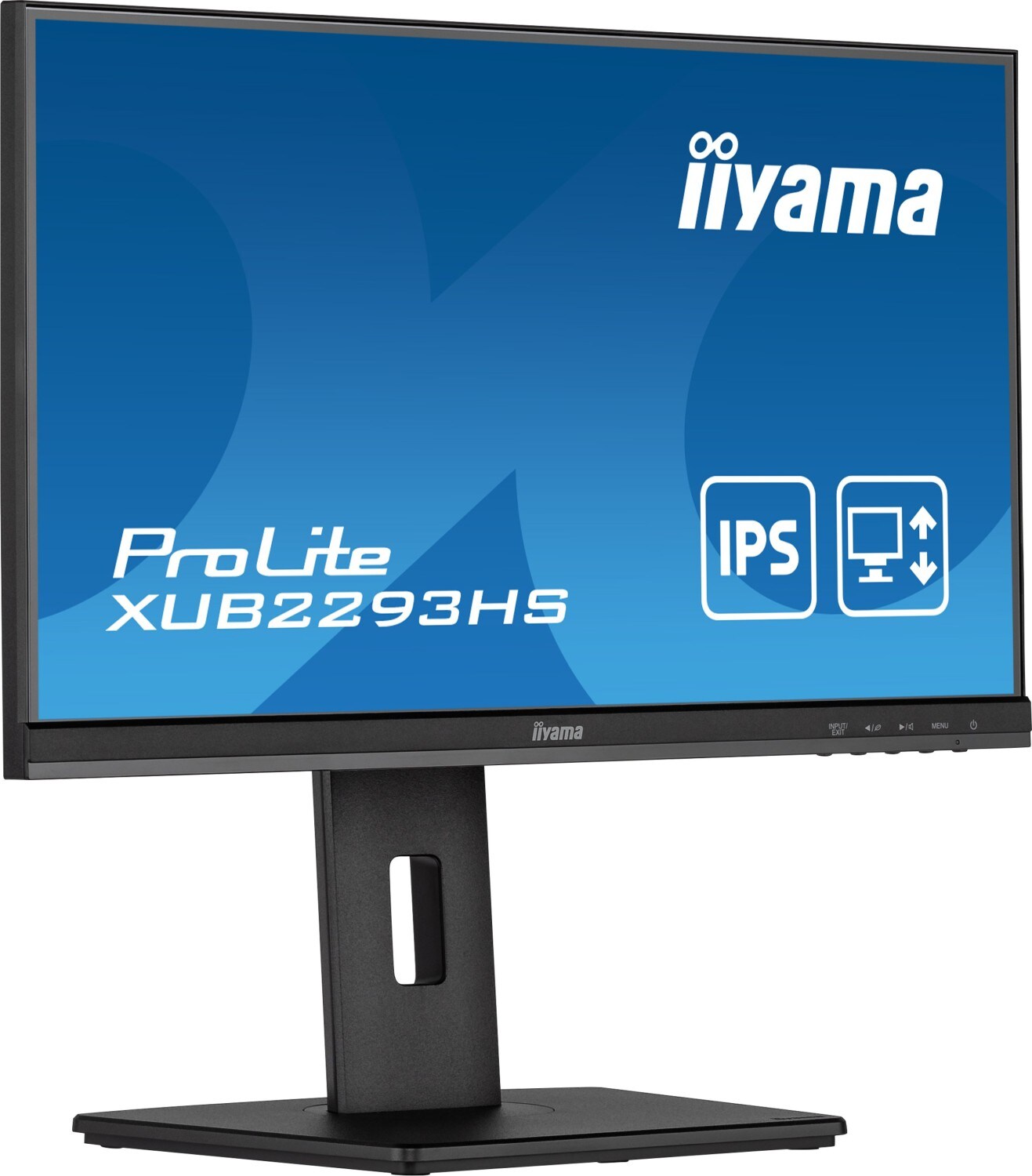 iiyama ProLite XUB2293HS-B5 54,6cm (21,5") FHD IPS Monitor HDMI/DP 75Hz Pivot