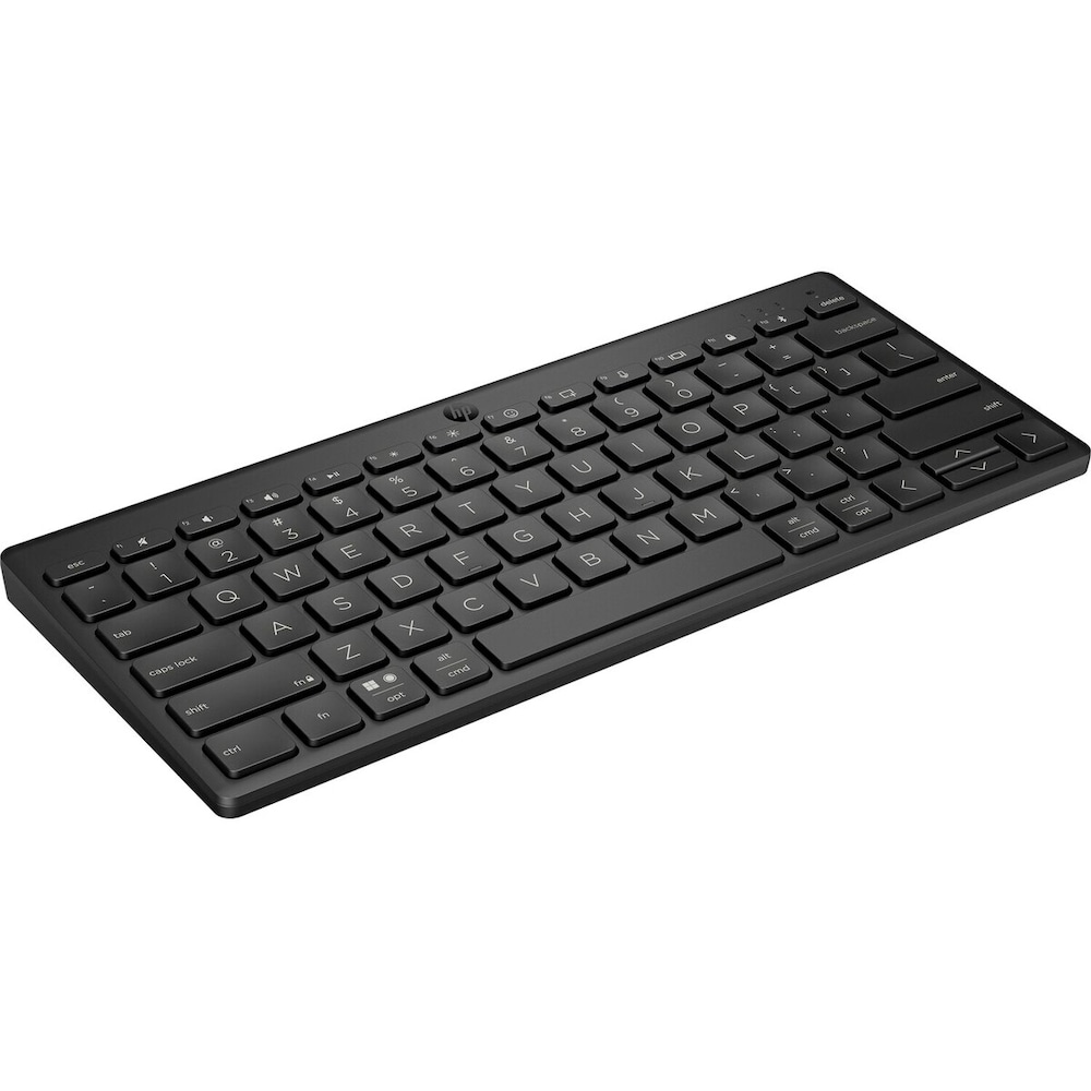 HP 350 Compact Multi-Device Kabellose Bluetooth Tastatur, schwarz