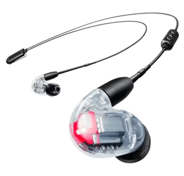 *Shure SE846 Sound Isolating High-End Ohrhörer mit BT, transparent