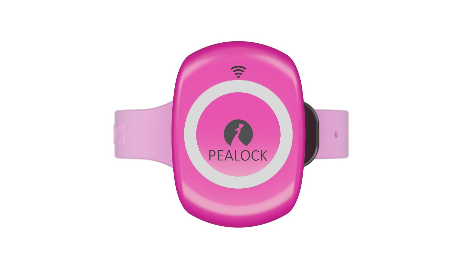 Pealock 2 - Smartes Schloss mit GPS und SIM rosa