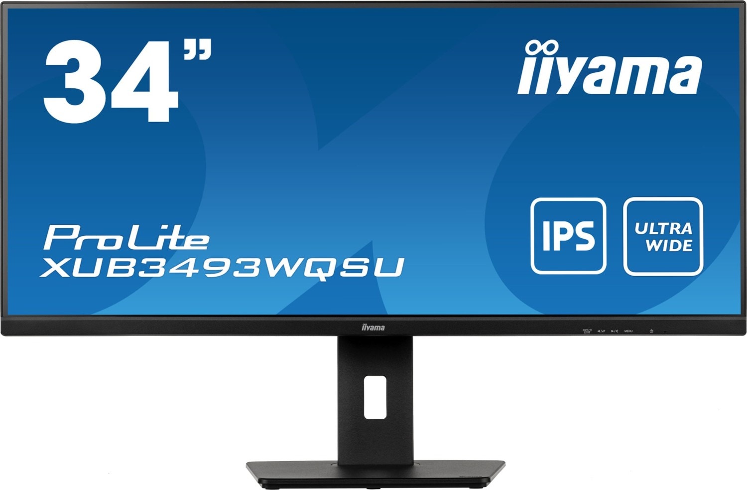 iiyama ProLite XUB3493WQSU-B5 86,4cm (34") 21:9 UWQHD HDMI/DP 4ms IPS