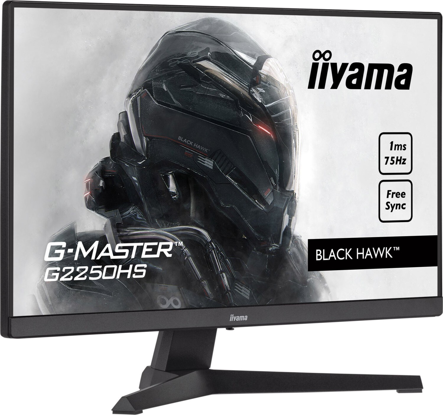 iiyama G-Master G2250HS-B1 54,6cm (21,5") FHD Monitor HDMI/DP 1ms FreeSync