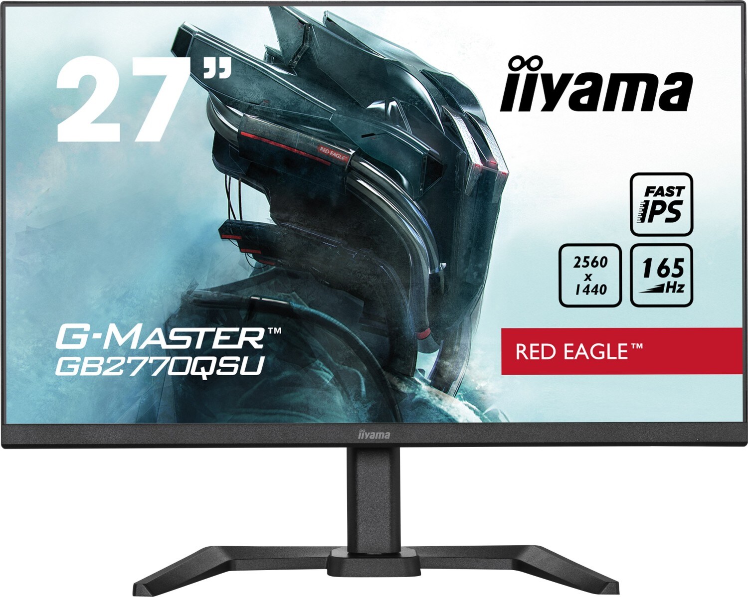 iiyama G-Master GB2770QSU-B5 68,6cm (27") WQHD IPS Monitor HDMI/DP 165Hz 0,5ms