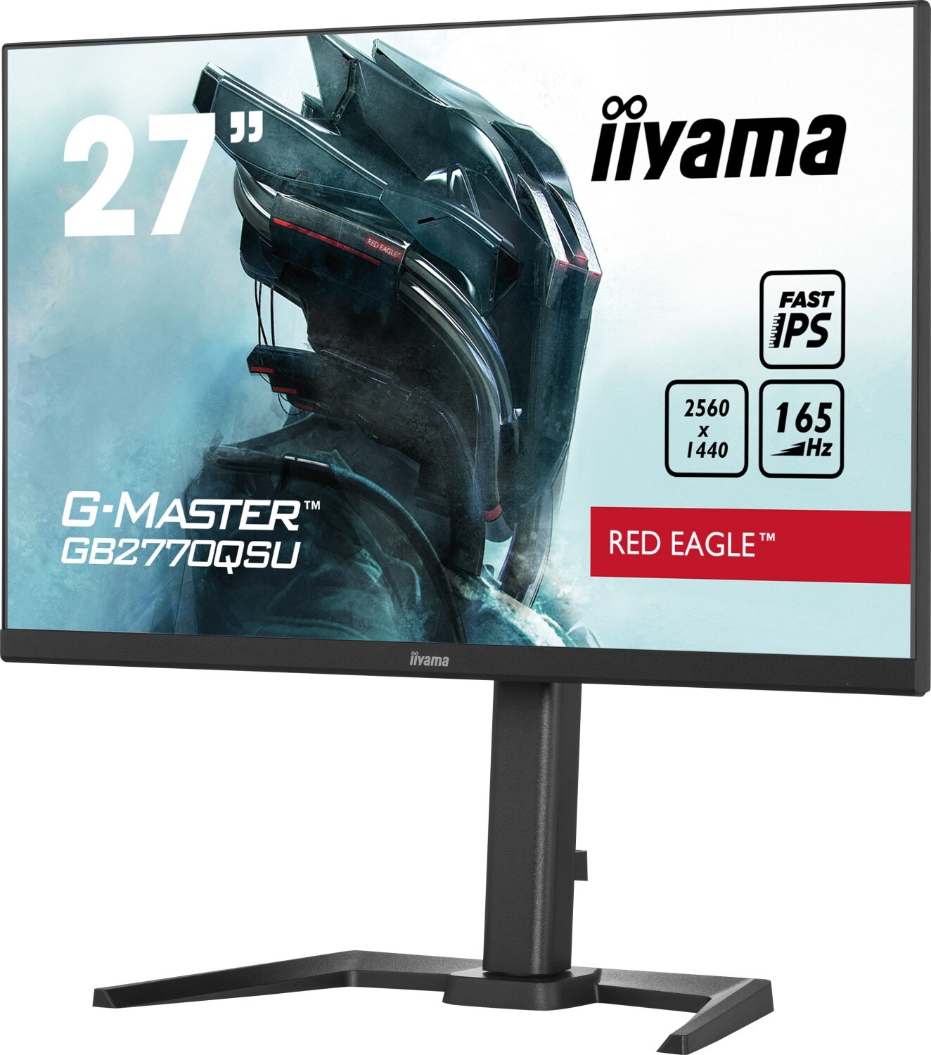 iiyama G-Master GB2770QSU-B5 68,6cm (27") WQHD IPS Monitor HDMI/DP 165Hz 0,5ms