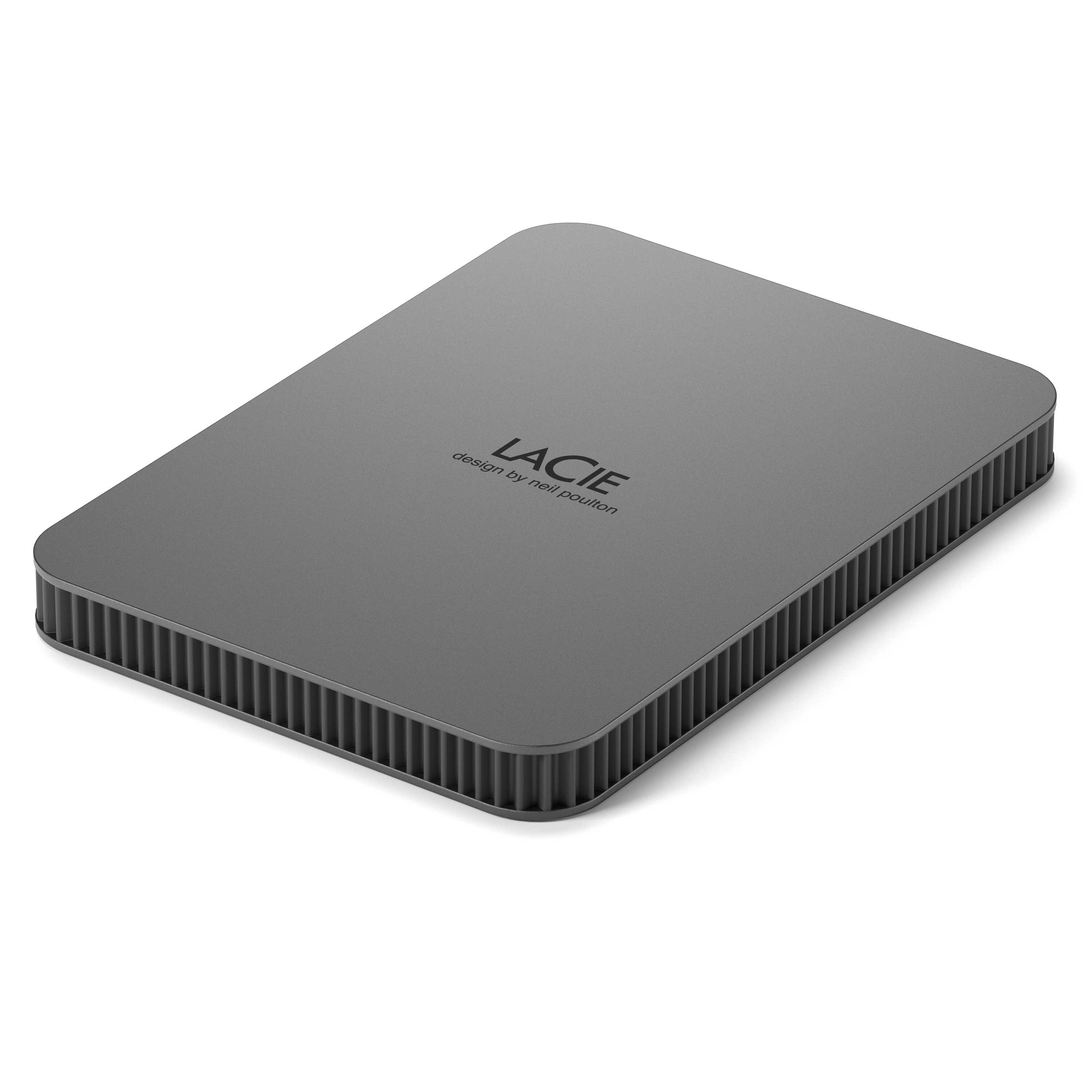 LaCie Mobile Drive Secure (2022) 2TB Externe Festplatte USB 3.2 Gen 1 Space Gray