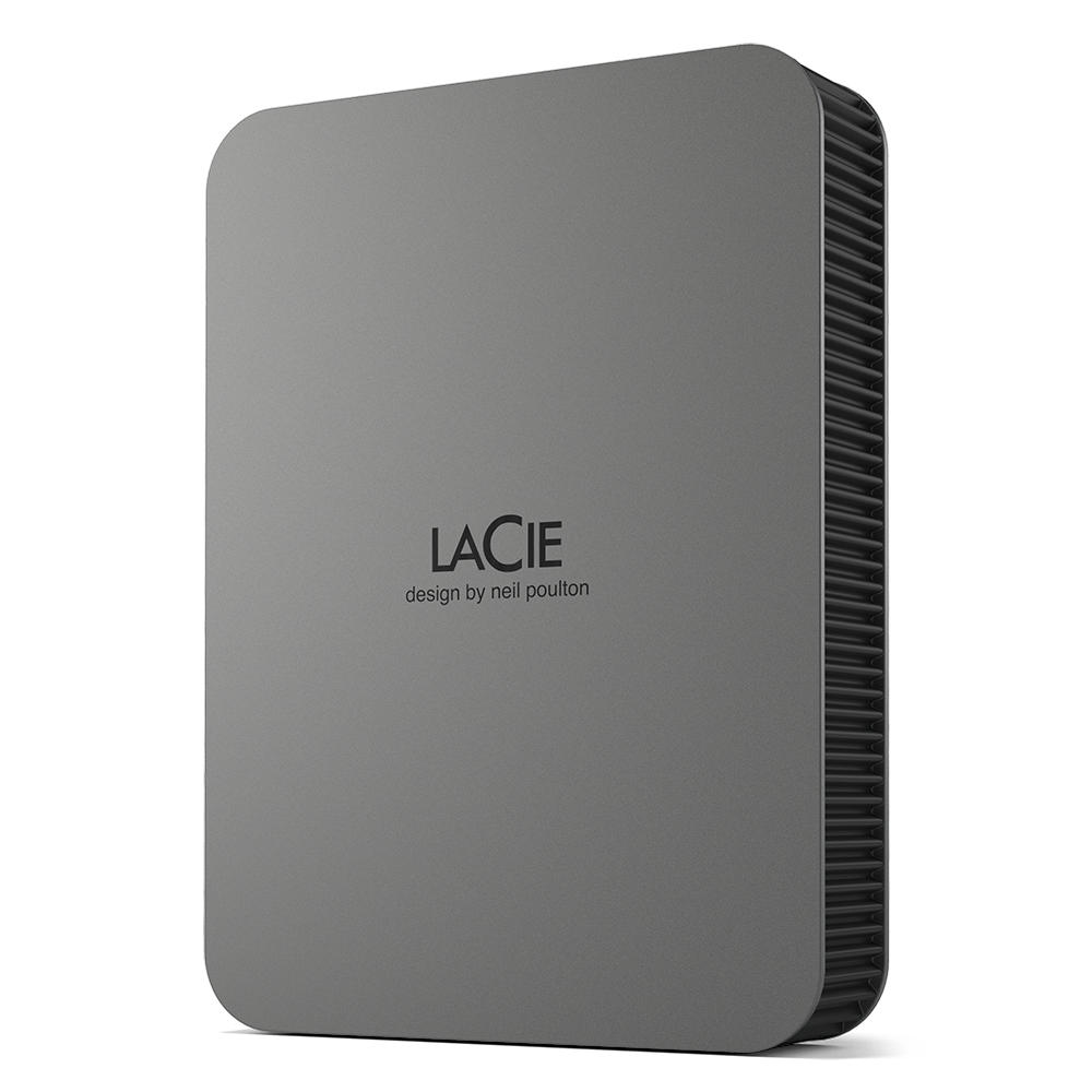 LaCie Mobile Drive Secure (2022) 4TB Externe Festplatte USB 3.2 Gen 1 Space Gray