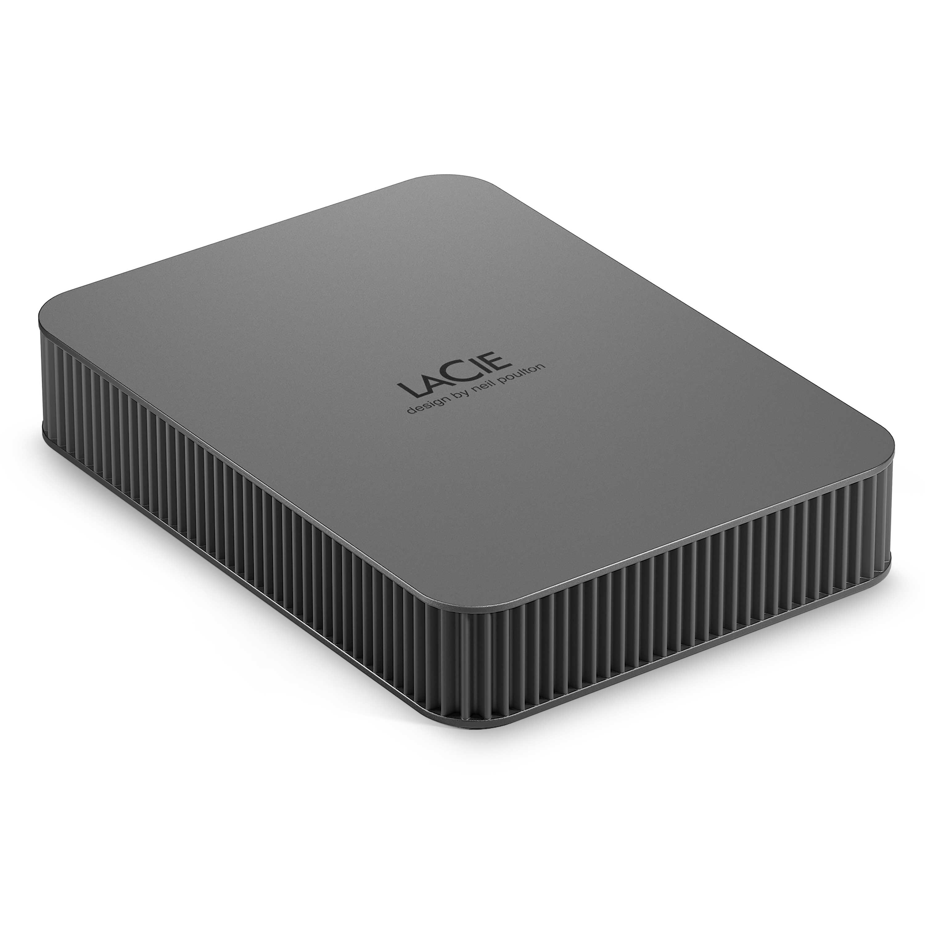 LaCie Mobile Drive Secure (2022) 4TB Externe Festplatte USB 3.2 Gen 1 Space Gray