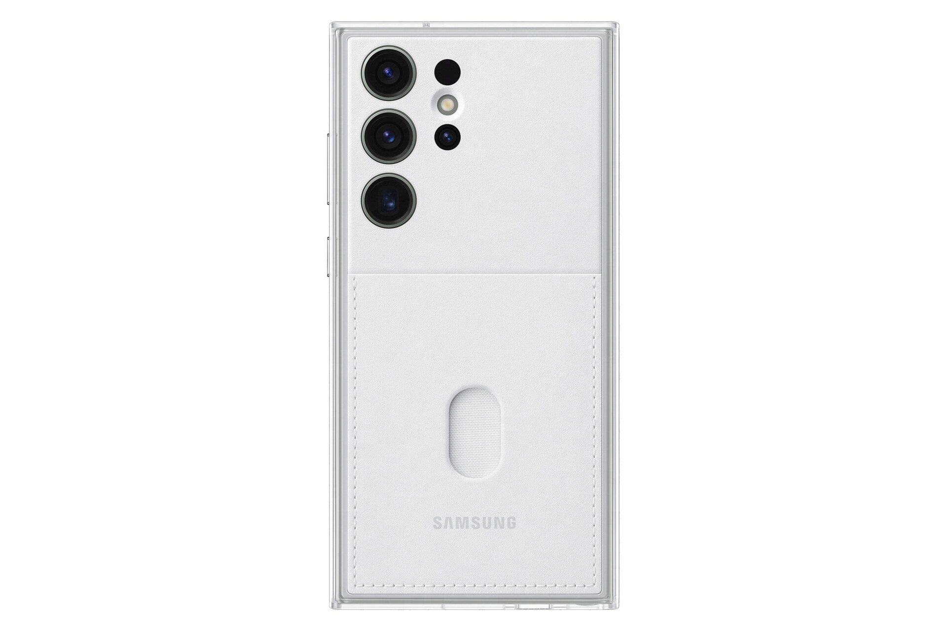 Samsung Frame Case EF-MS918 für Galaxy S23 Ultra Weiß