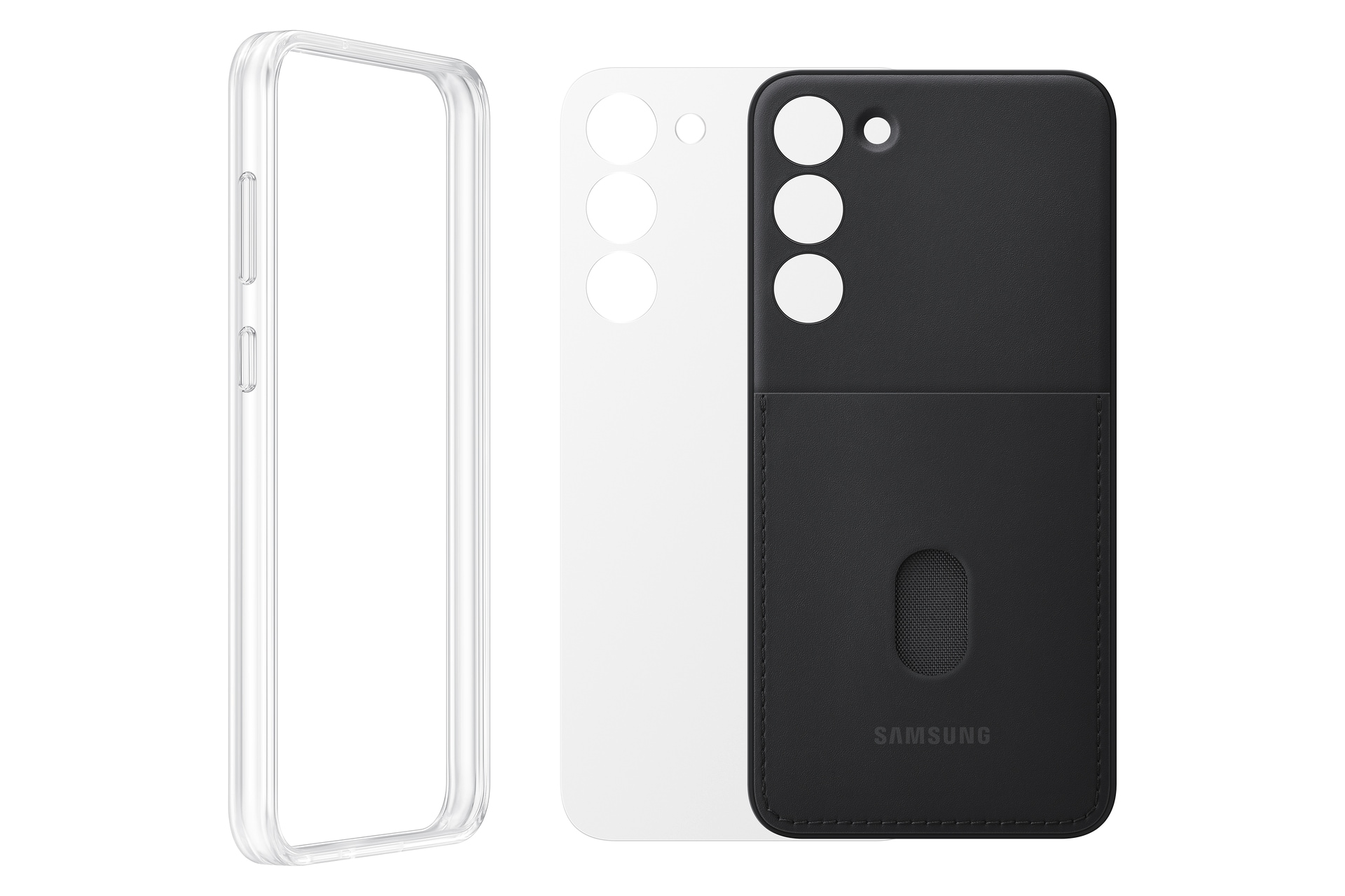 Samsung Frame Case EF-MS916 für Galaxy S23+ Schwarz