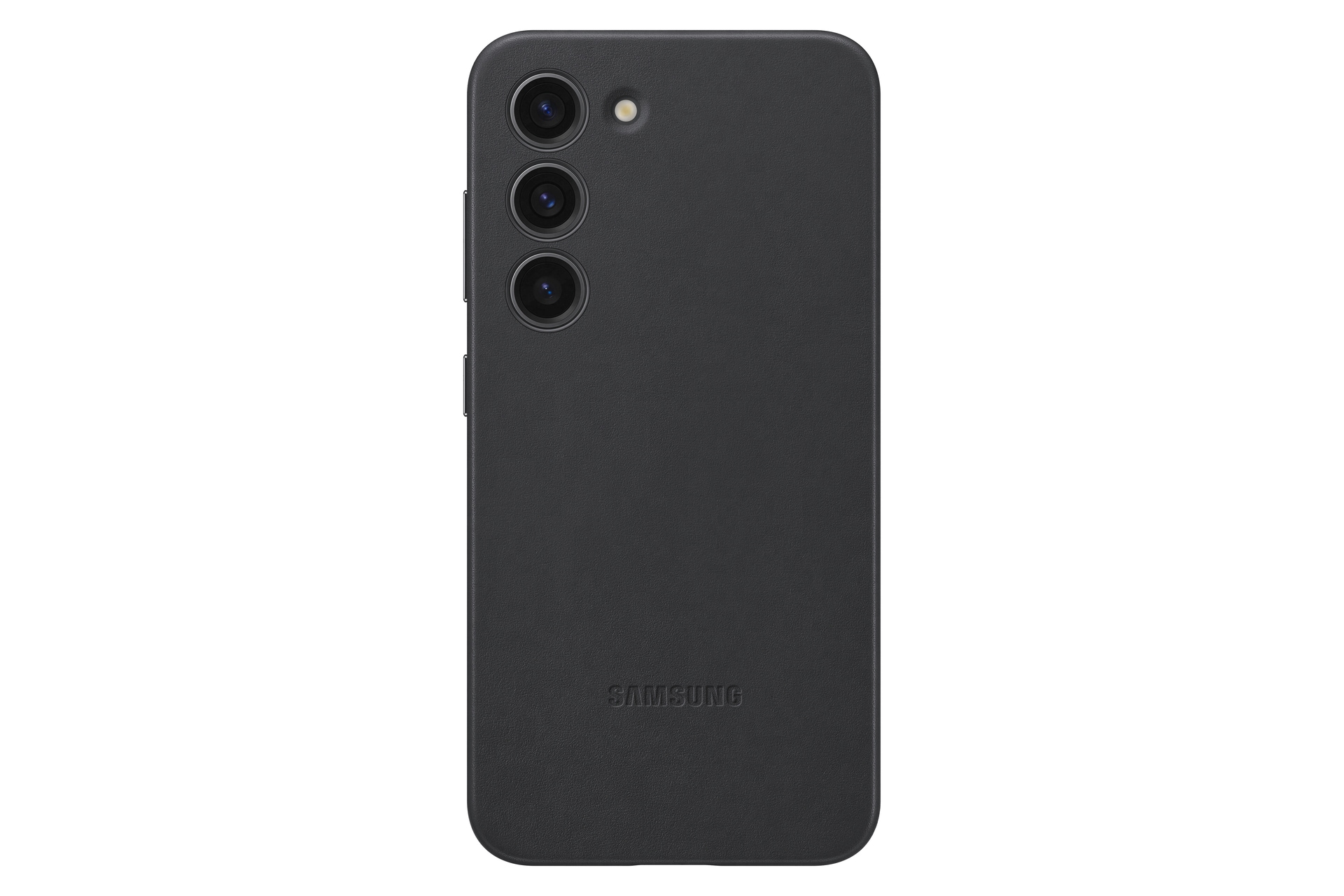 Samsung Leather Cover EF-VS911 für Galaxy S23 Schwarz