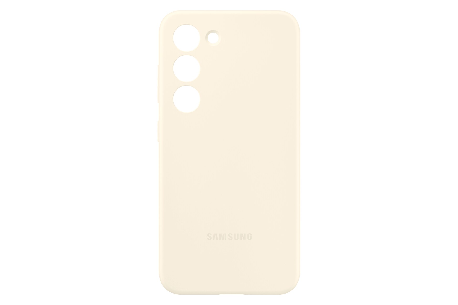 Samsung Silicone Case EF-PS911 für Galaxy S23 Beige