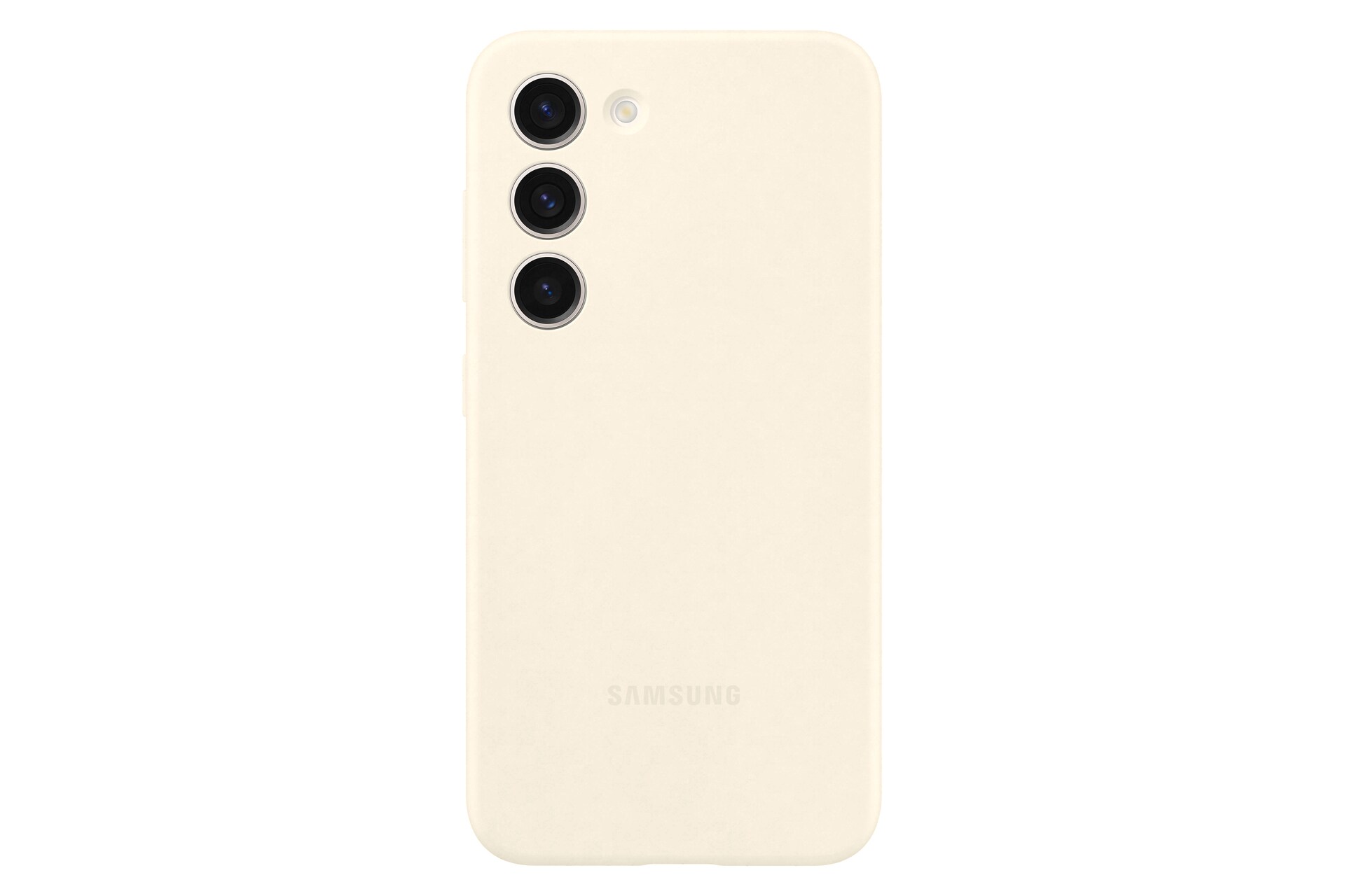 Samsung Silicone Case EF-PS911 für Galaxy S23 Beige