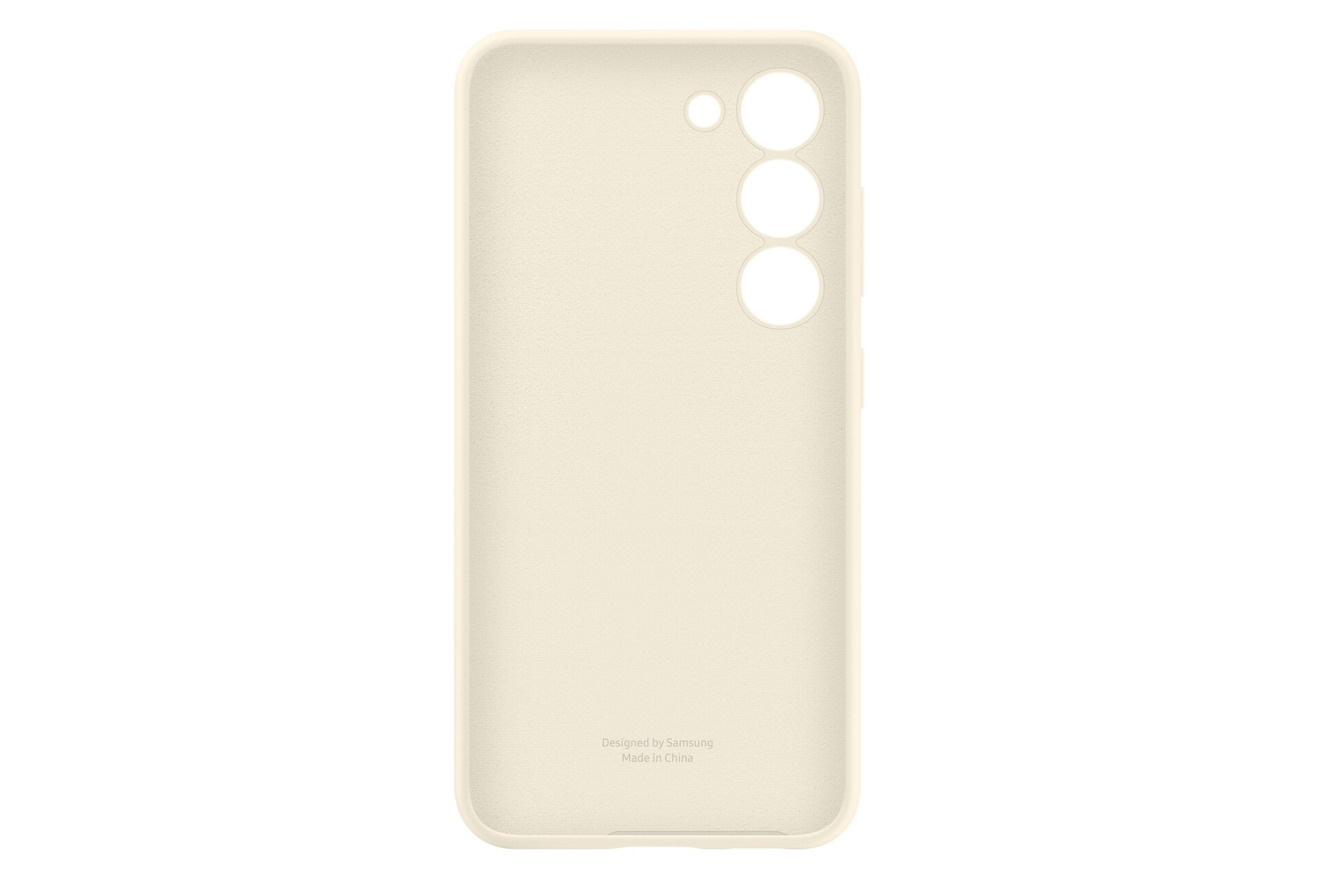 Samsung Silicone Case EF-PS911 für Galaxy S23 Beige