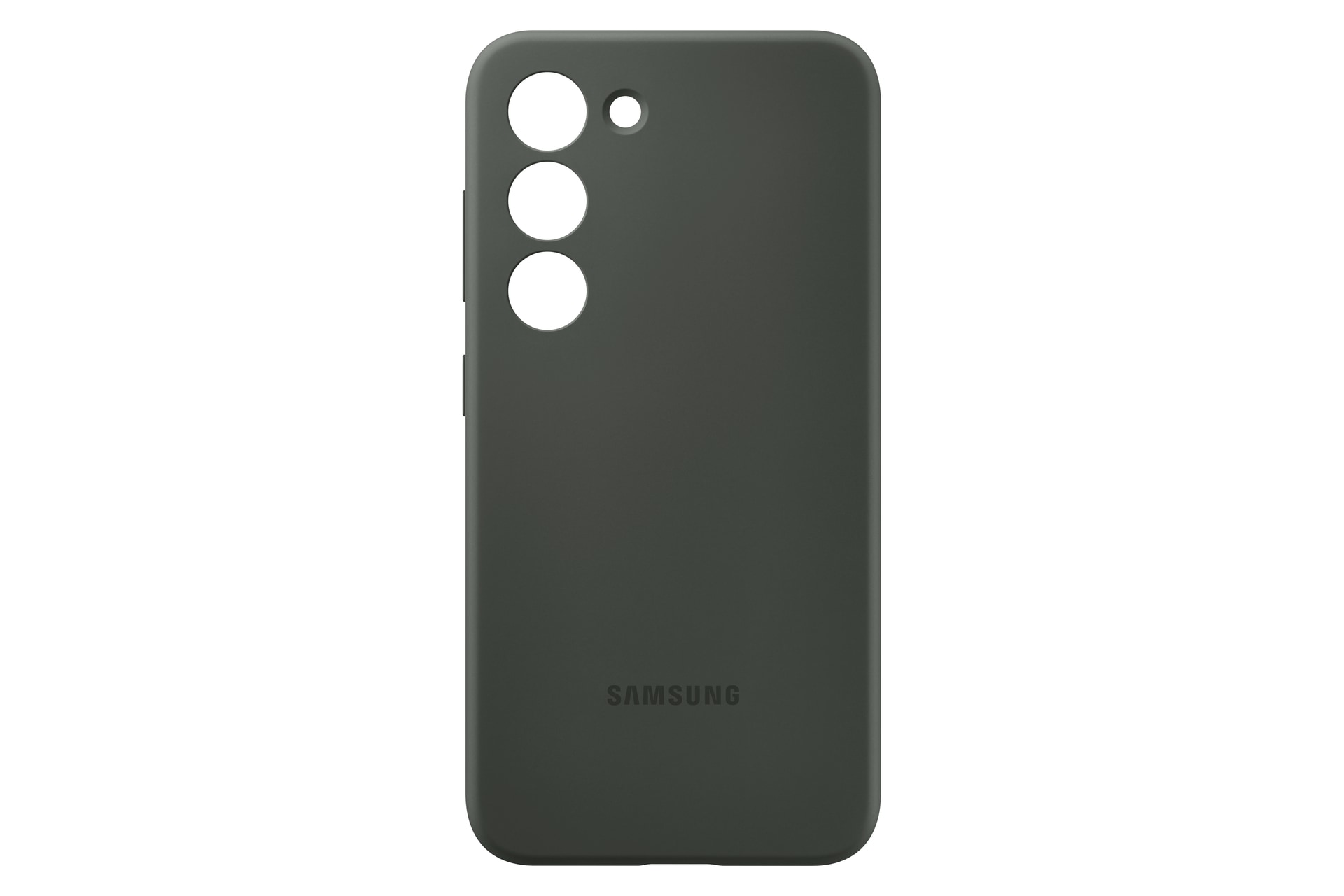 Samsung Silicone Case EF-PS911 für Galaxy S23 Dunkelgrün