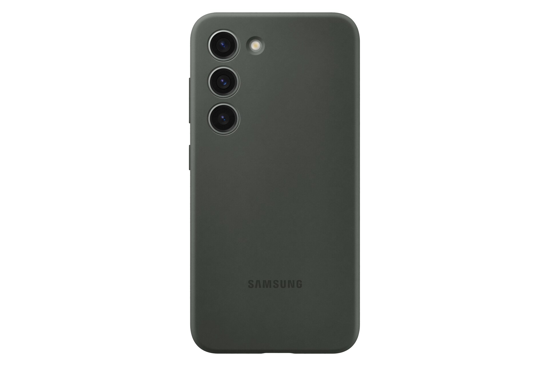 Samsung Silicone Case EF-PS911 für Galaxy S23 Dunkelgrün