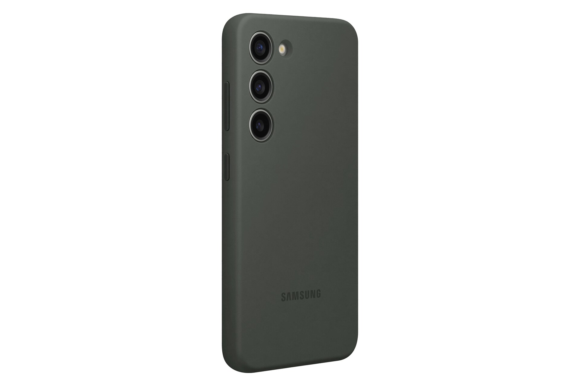 Samsung Silicone Case EF-PS911 für Galaxy S23 Dunkelgrün