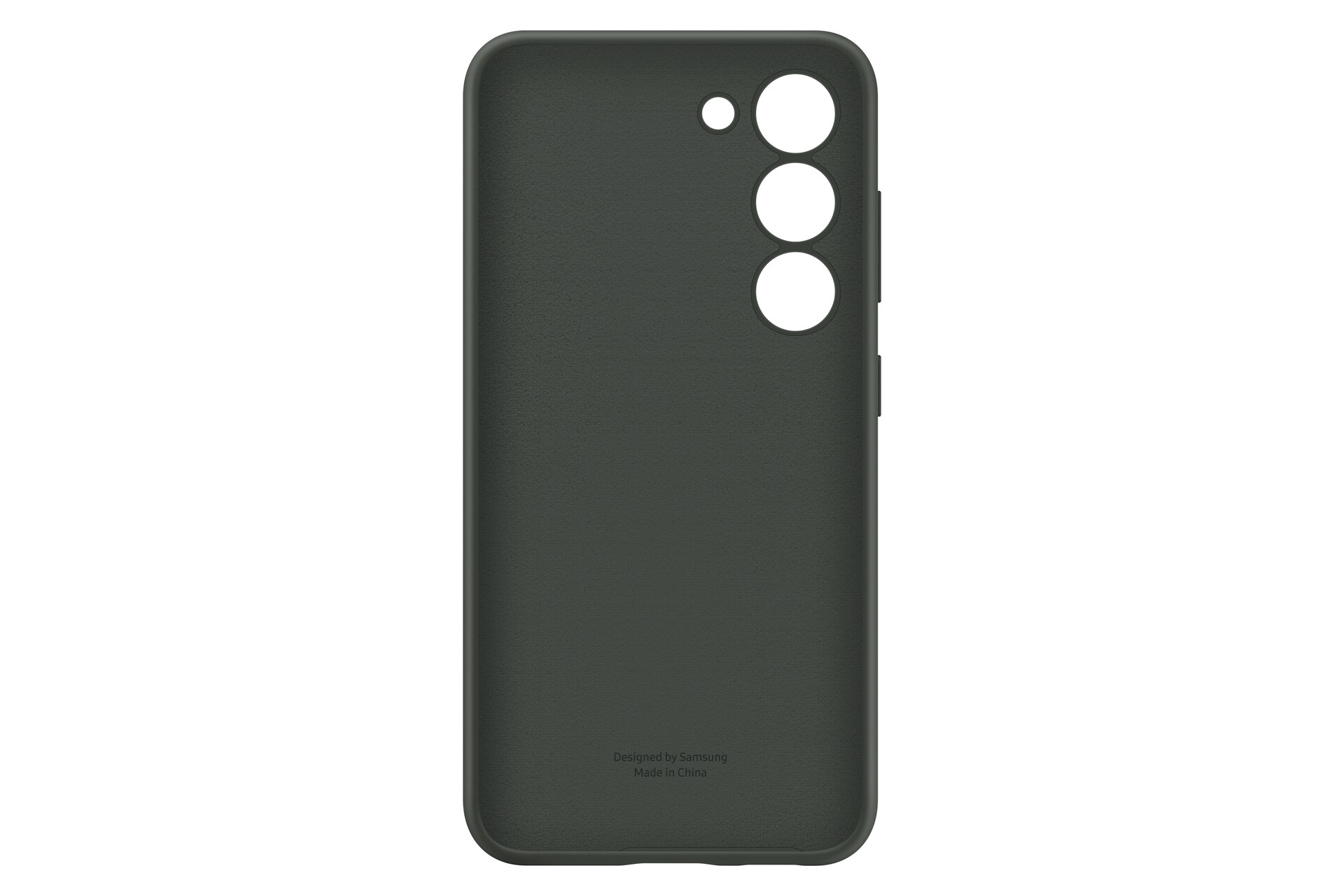 Samsung Silicone Case EF-PS911 für Galaxy S23 Dunkelgrün