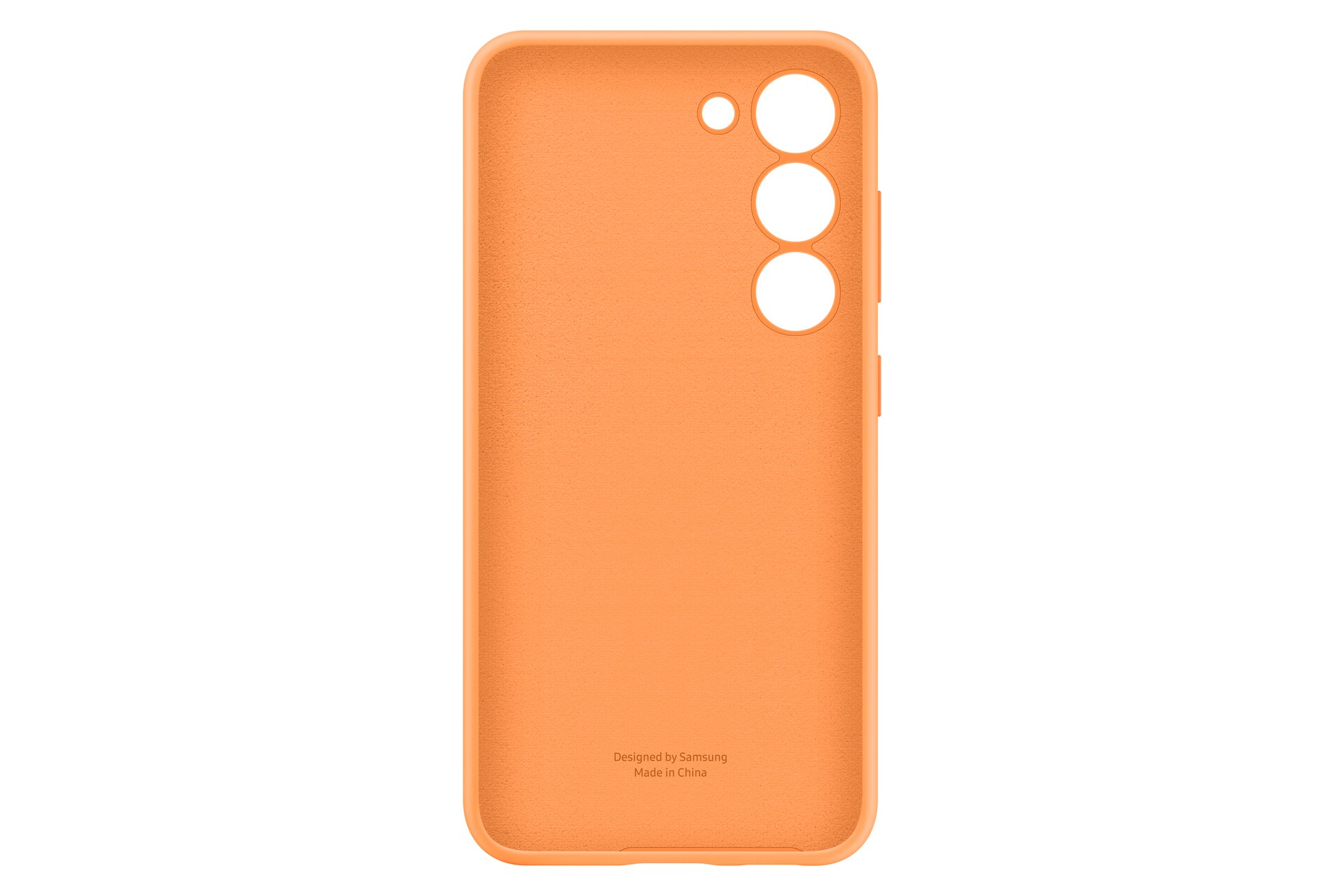 Samsung Silicone Case EF-PS911 für Galaxy S23 Orange