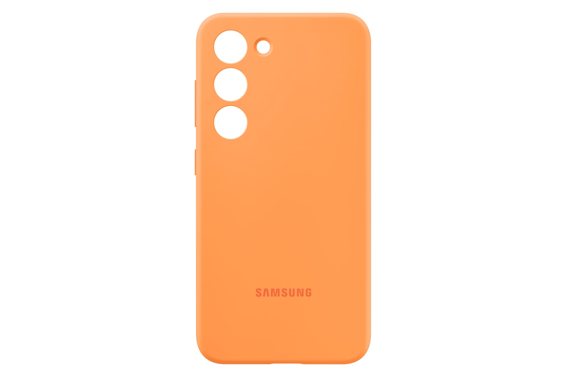 Samsung Silicone Case EF-PS911 für Galaxy S23 Orange