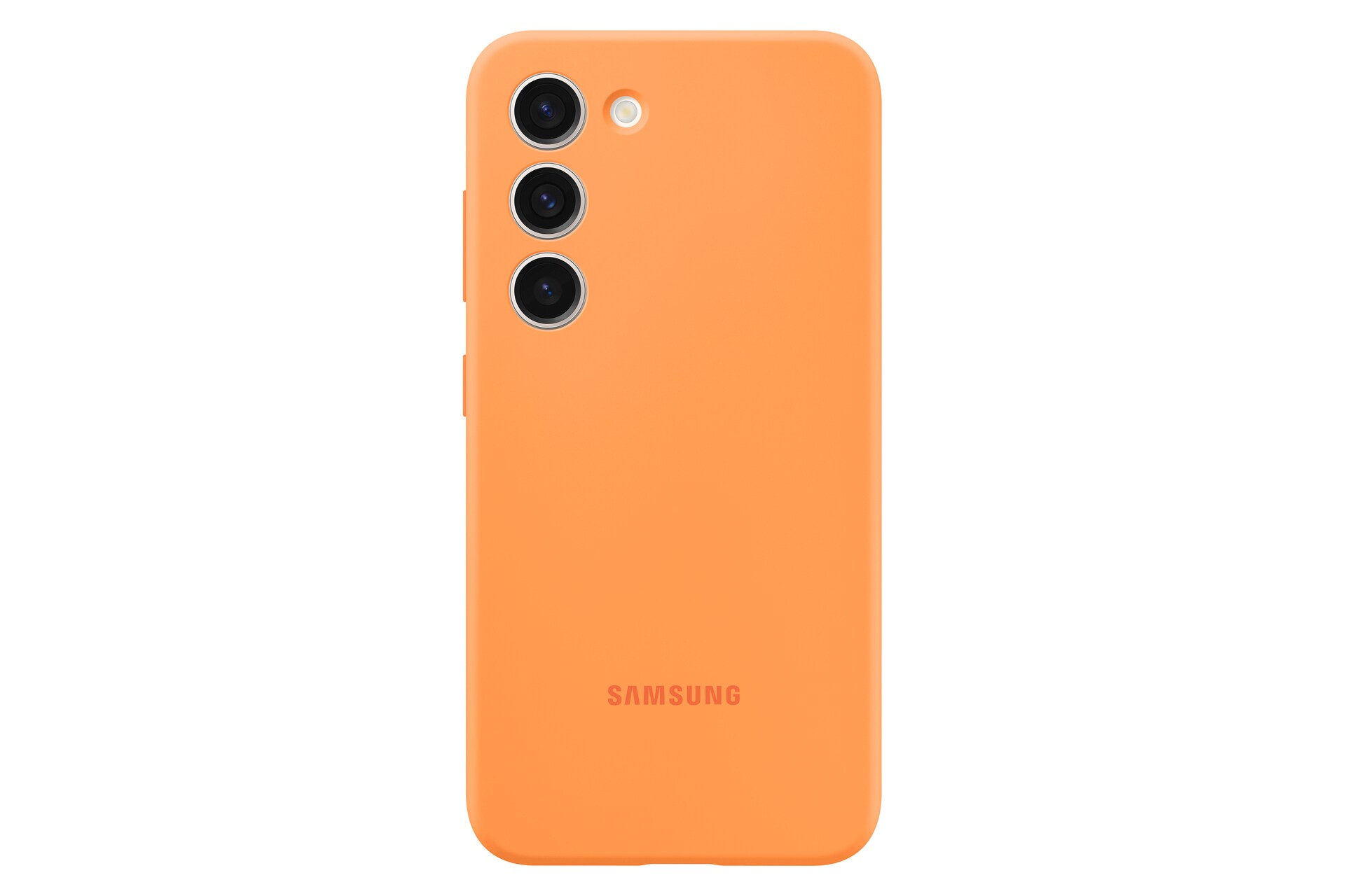 Samsung Silicone Case EF-PS911 für Galaxy S23 Orange