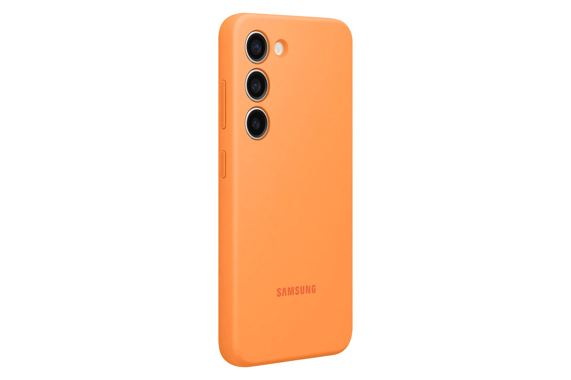 Samsung Silicone Case EF-PS911 für Galaxy S23 Orange