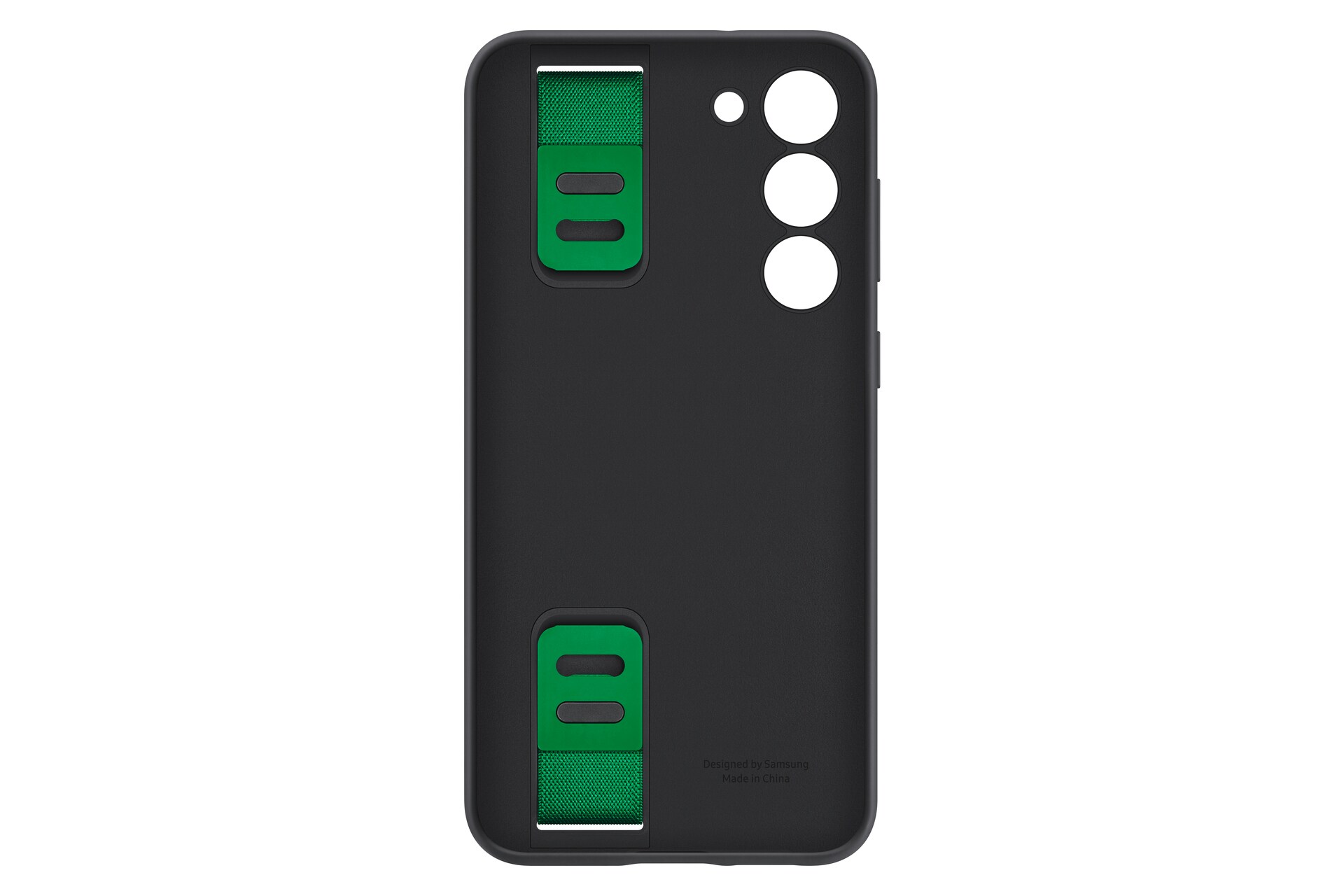 Samsung Silicone Grip Case EF-GS916 für Galaxy S23+ Schwarz