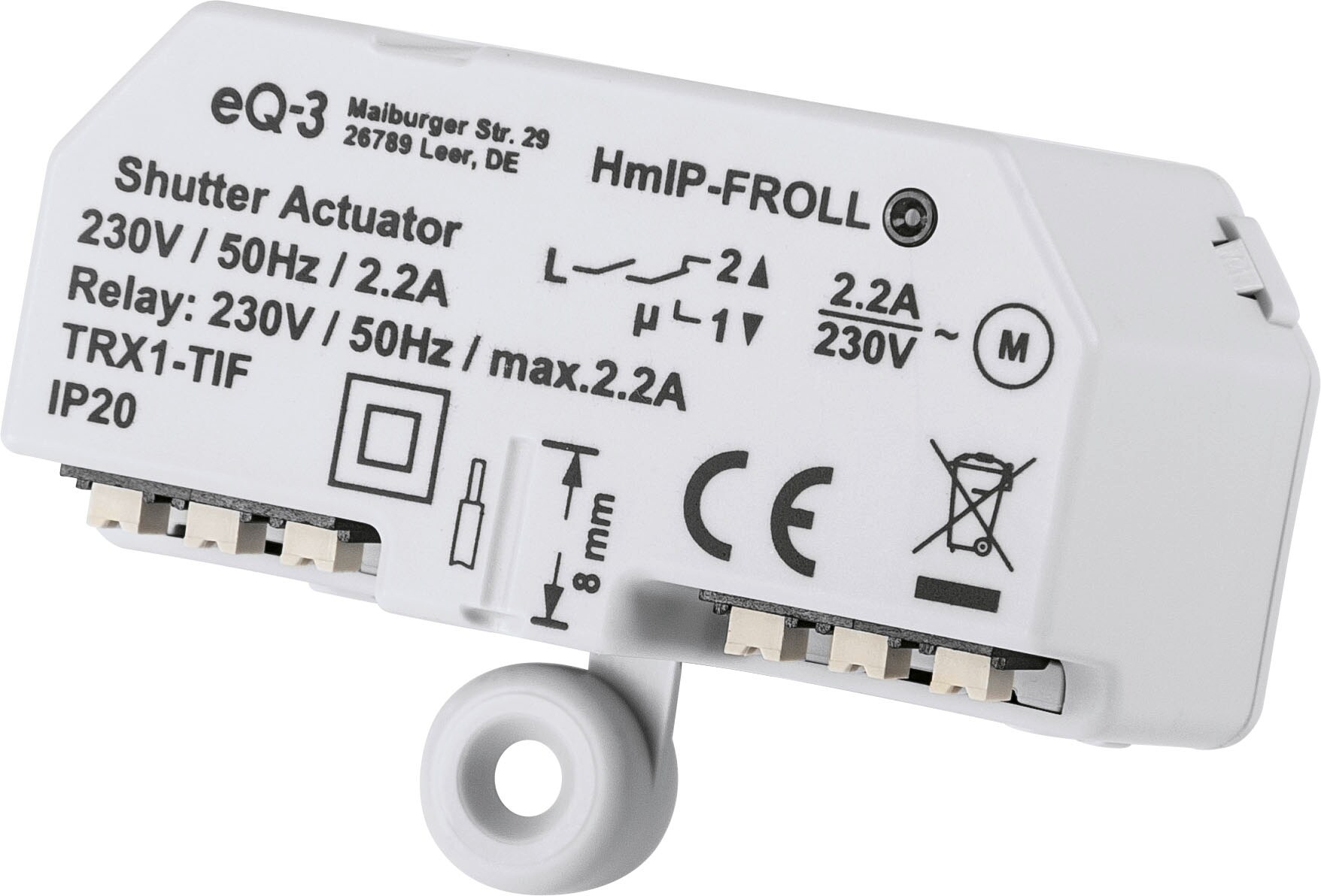 Homematic IP Rollladenaktor HmIP-FROLL - Unterputz