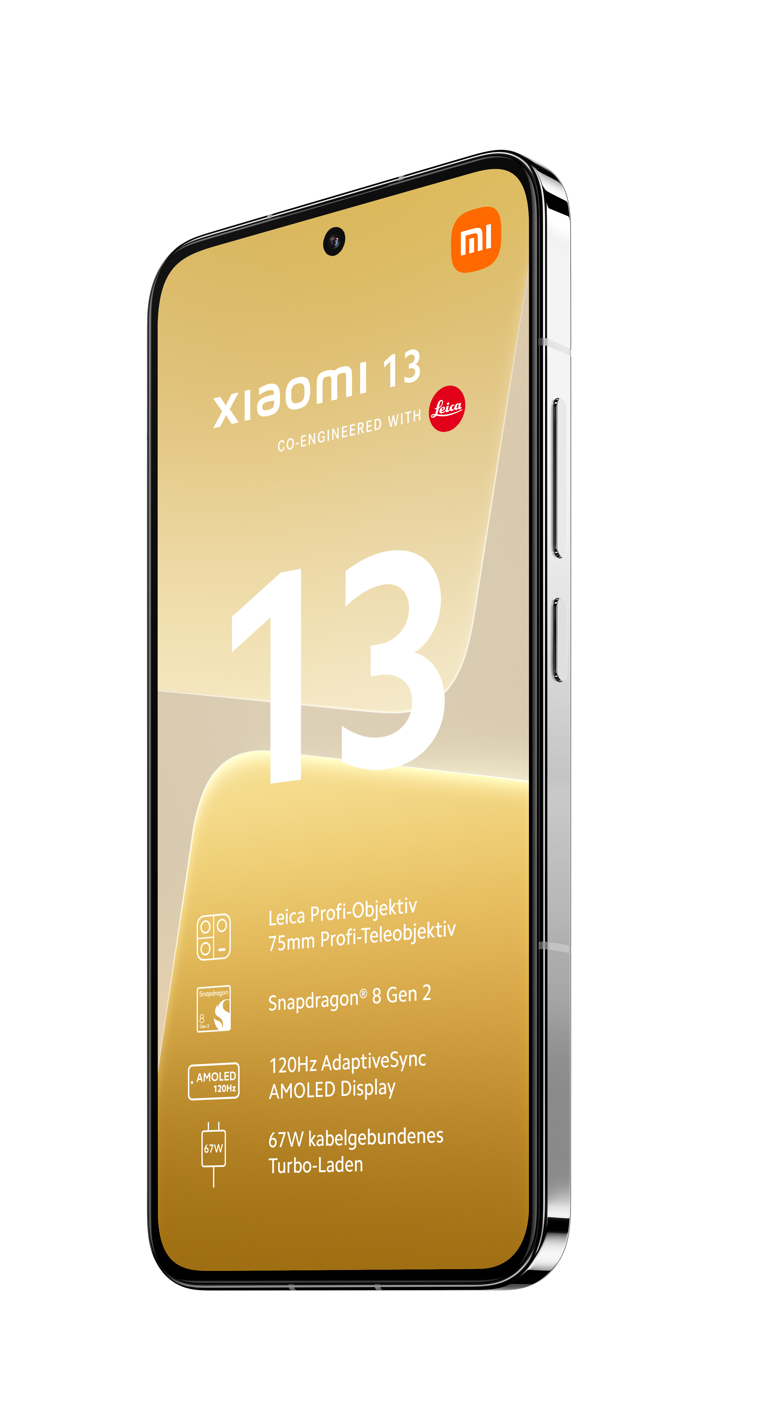 Xiaomi 13 5G 8/256GB Dual-SIM Smartphone white EU ++ Cyberport