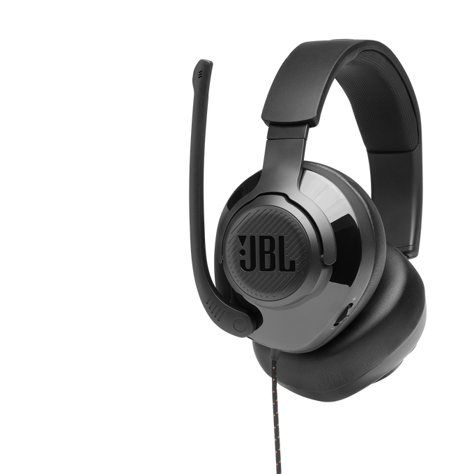 JBL Quantum 200 Wireless Over-Ear-Gaming-Headset, Schwarz