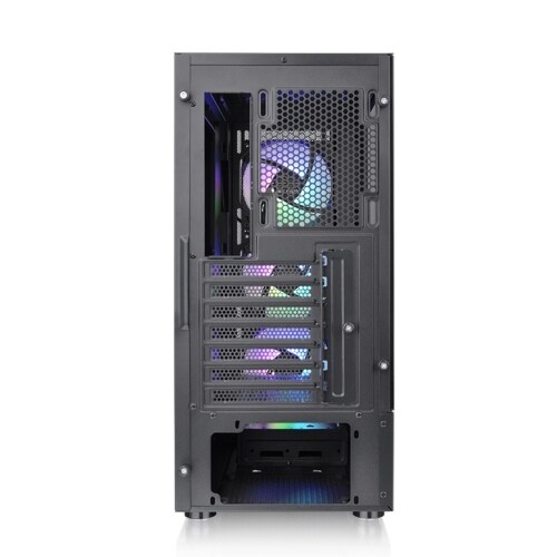 Thermaltake S200 TG ARGB Mid Tower ATX Gehäuse Sichtfenster schwarz