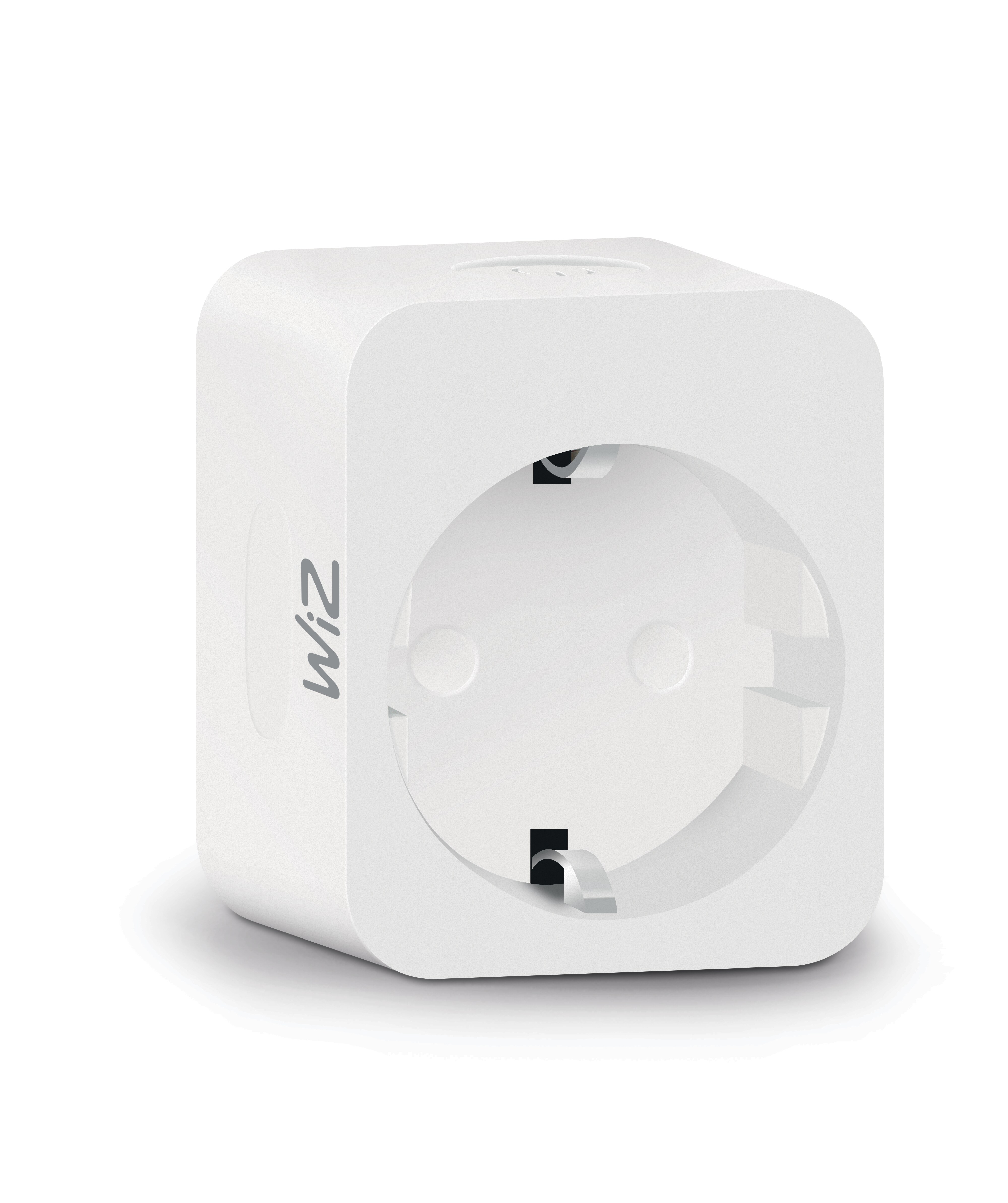 WiZ Smart Plug powermeter Type-F Steckdose weiß