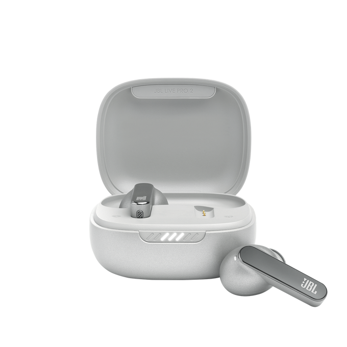 JBL Live Pro 2 True Wireless In-Ear Bluetooth Kopfhörer silber