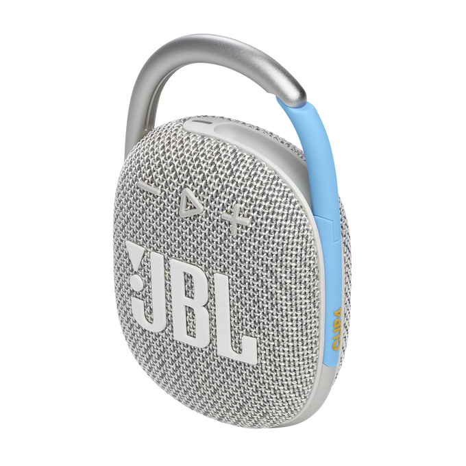 JBL Clip 4 Tragbarer Bluetooth-Lautsprecher wasserdicht nach IP67 silber