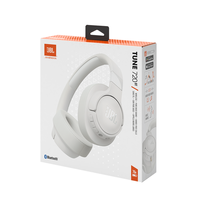 Bluetooth Over-Ear JBL Tune Kopfhörer ++ Cyberport weiß wireless 720BT