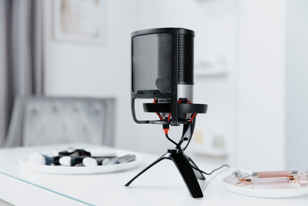 CHERRY UM POP FILTER Schutzfilter für Sprachaufnahmen mit CHERRY UM Mikrofonen