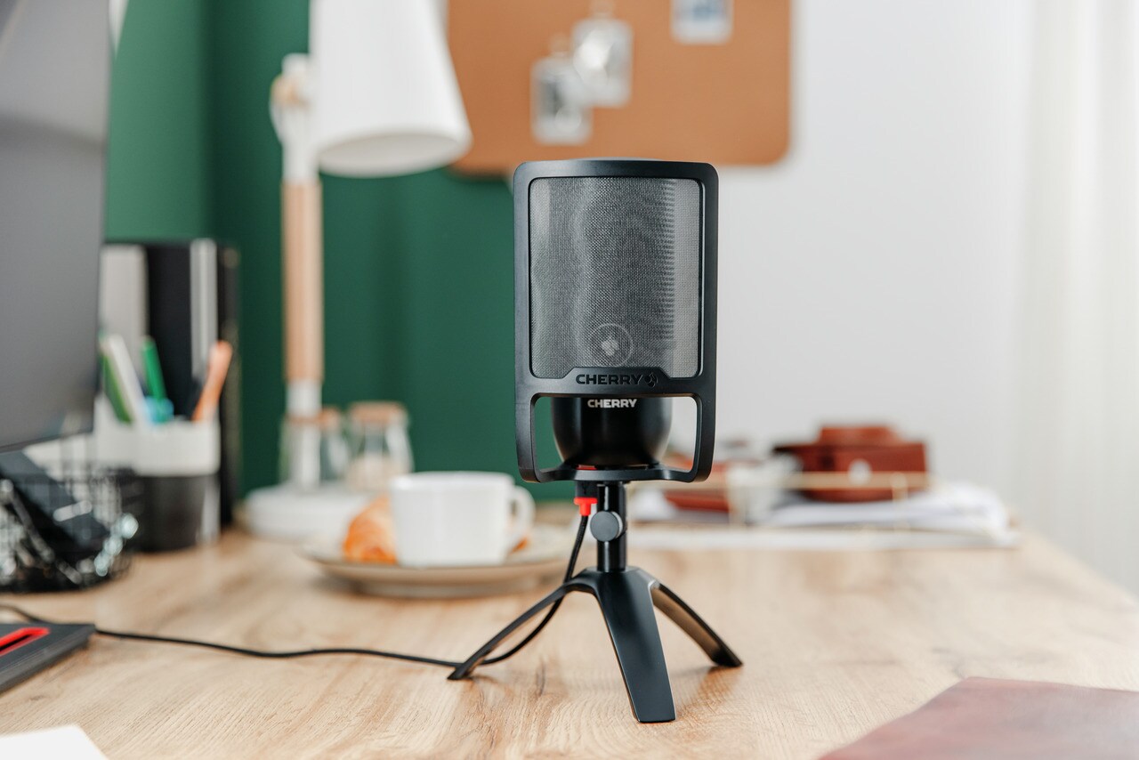 CHERRY UM POP FILTER Schutzfilter für Sprachaufnahmen mit CHERRY UM Mikrofonen