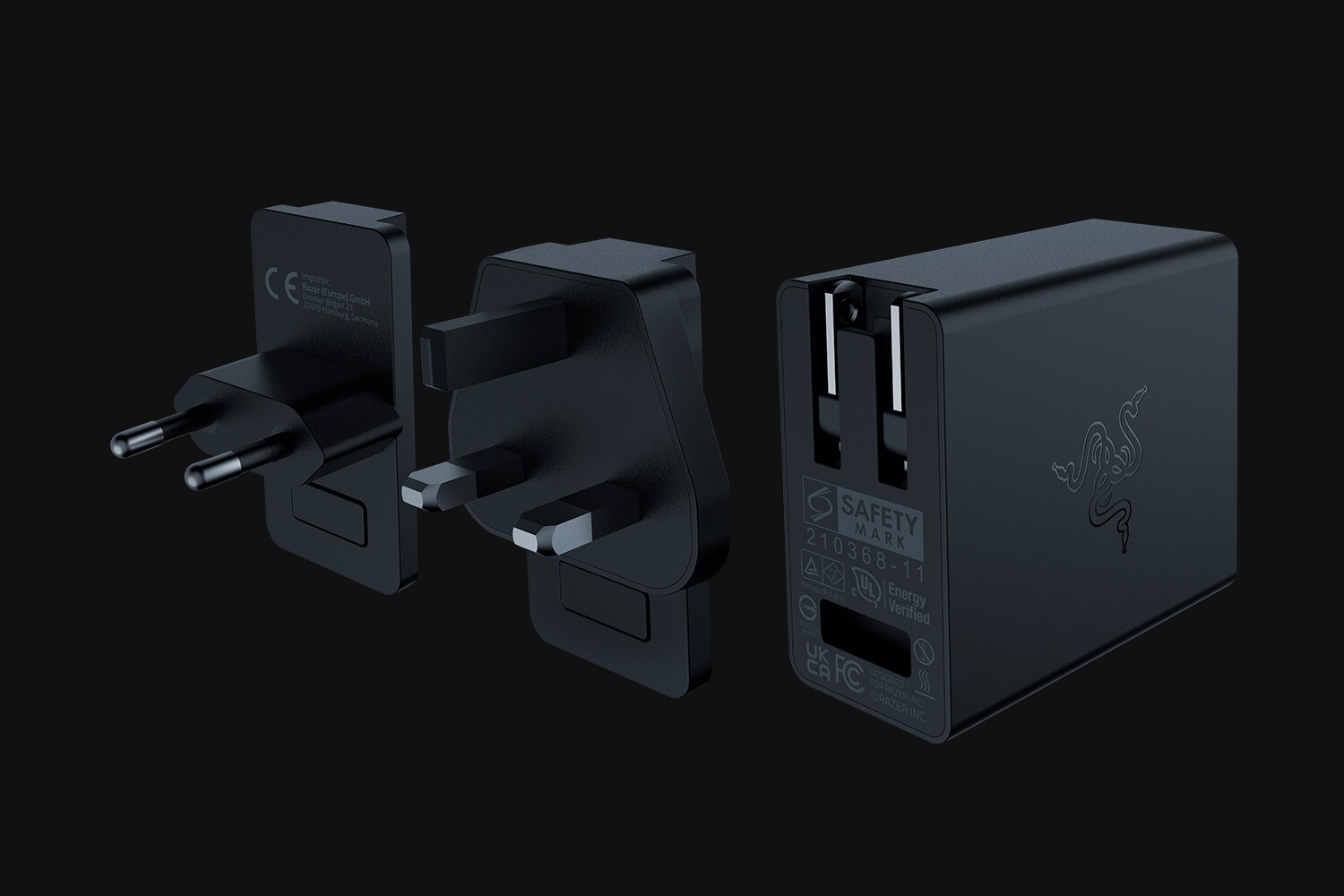 RAZER USB-C 130W GaN Charger Schwarz