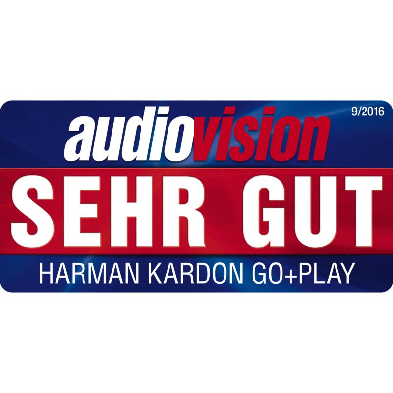 Bluetooth-Lautsprecher mit Harman Design Kardon Cyberport grau Subwoofer 3 Go+Play ++
