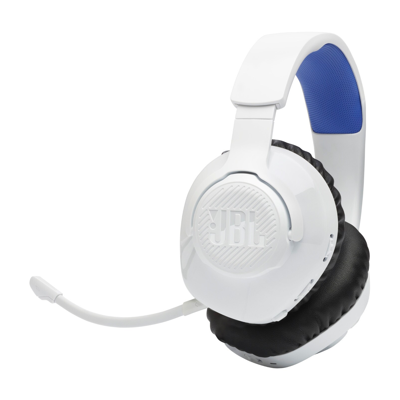 JBL Quantum 360P made for Playstation Over-Ear-Gaming-Headset USB-C weiß/blau