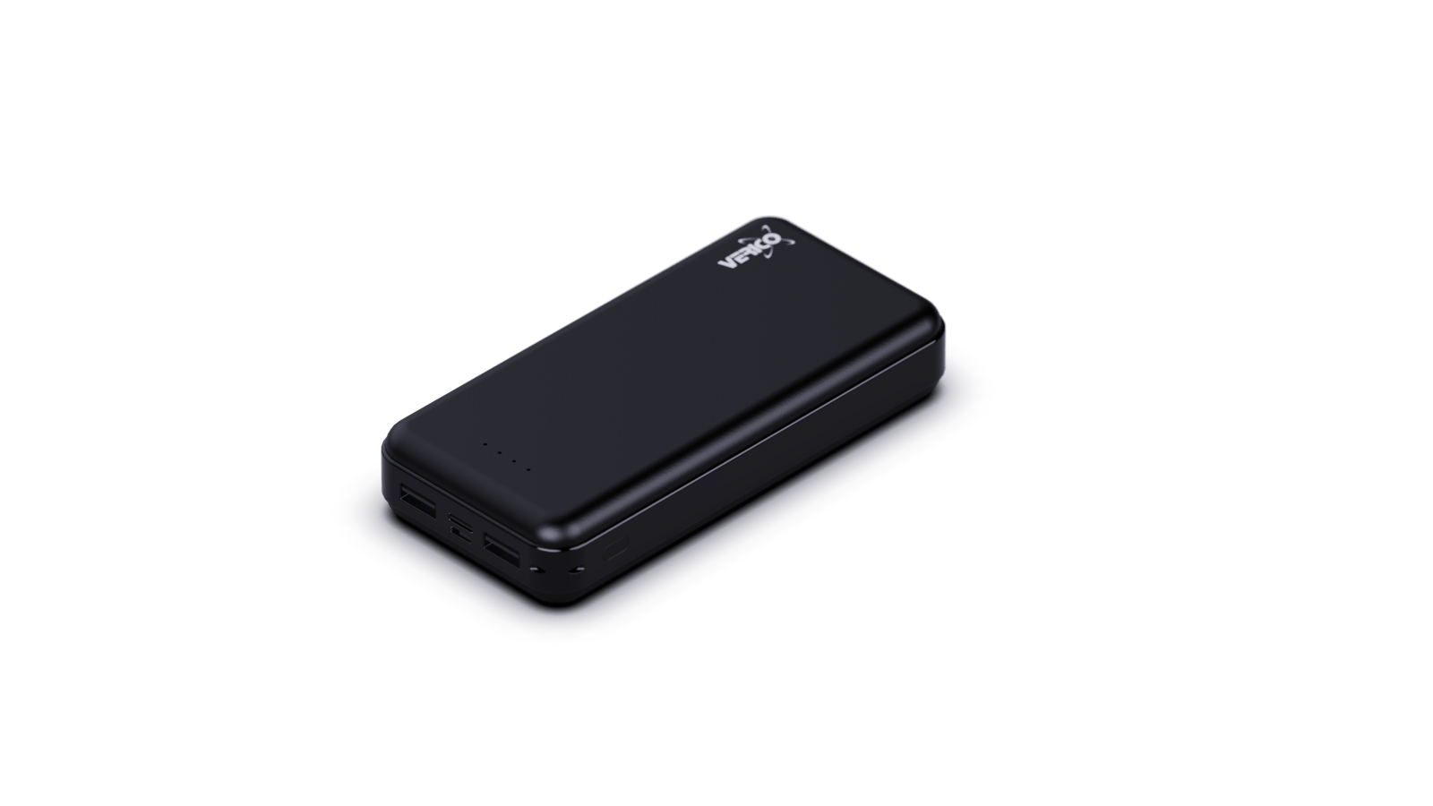 Verico Power Guard XL USB Powerbank, 10,000 mAh, schwarz