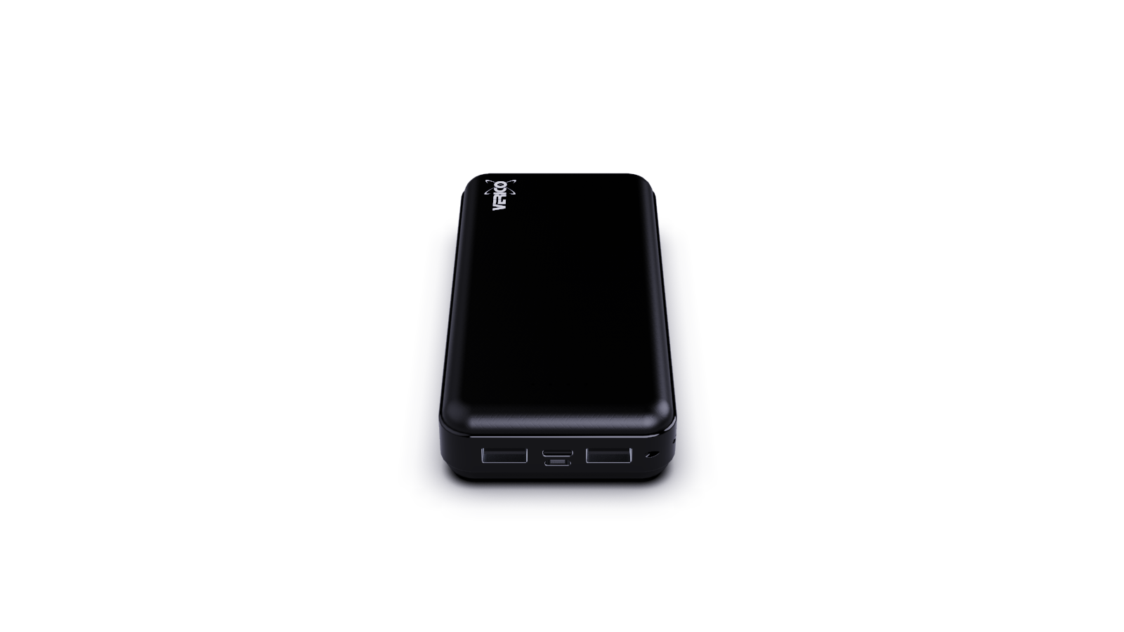 Verico Power Guard XL USB Powerbank, 10,000 mAh, schwarz