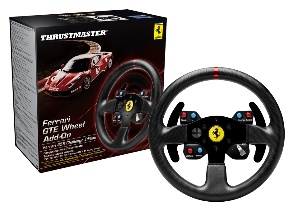 Thrustmaster RacingWheel AddOn Ferrari GTE F458 Wheel AddOn