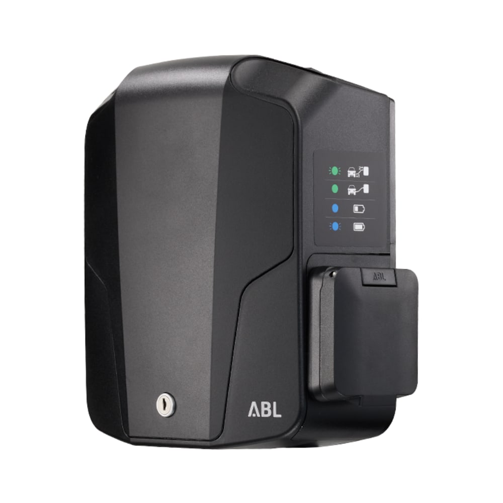 ABL Wallbox eMH1, 11 kW, 16A/400V, 3-phasig, Typ 2 Steckdose 1W1121 ++  Cyberport