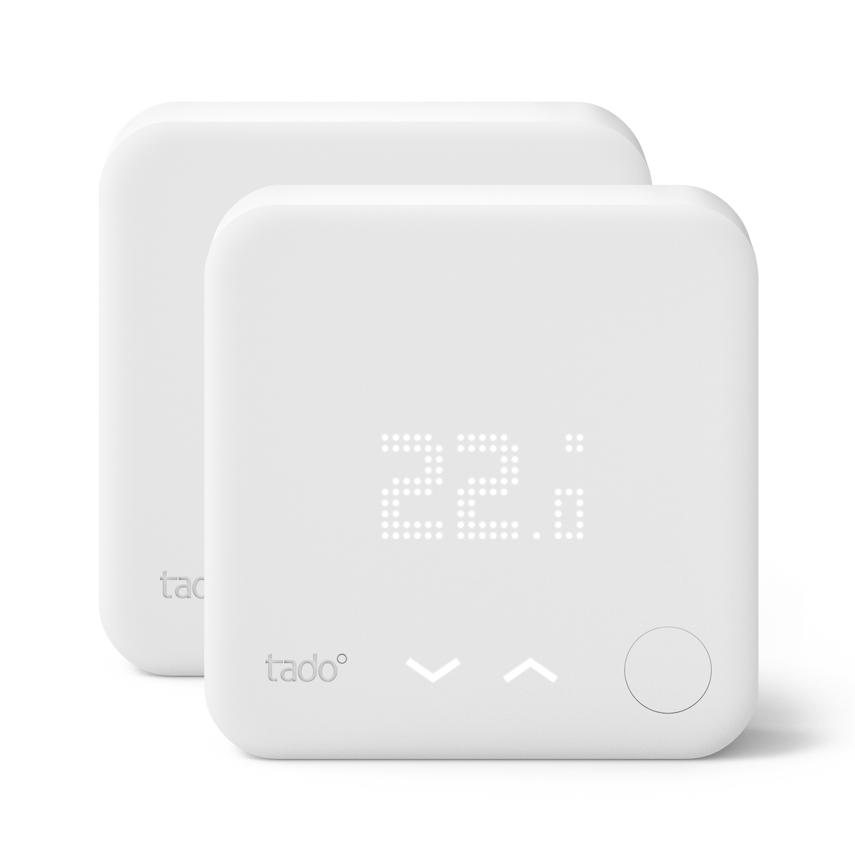 tado° Smartes Thermostat - Zusatzprodukt für intellig. Heizungssteuerung, 2er