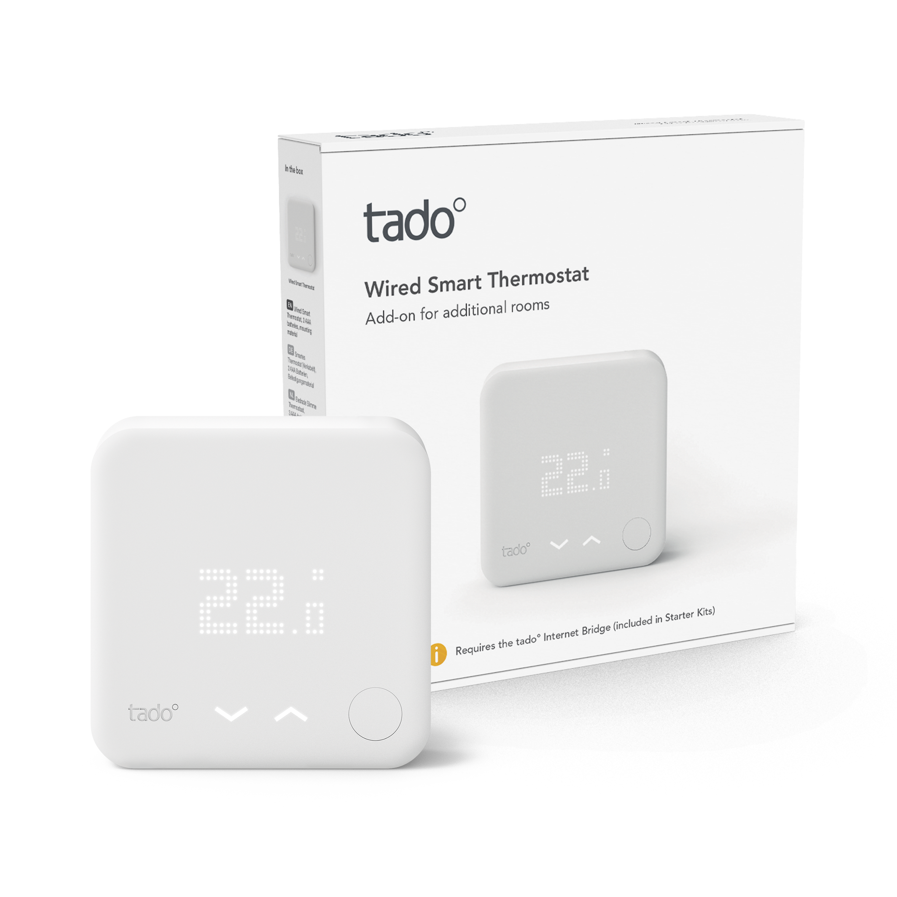 tado° Smartes Thermostat - Zusatzprodukt für intellig. Heizungssteuerung, 2er