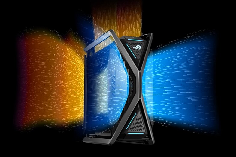 ASUS ROG HYPERION GR701 RGB E-ATX Big-Tower Gaming Gehäuse