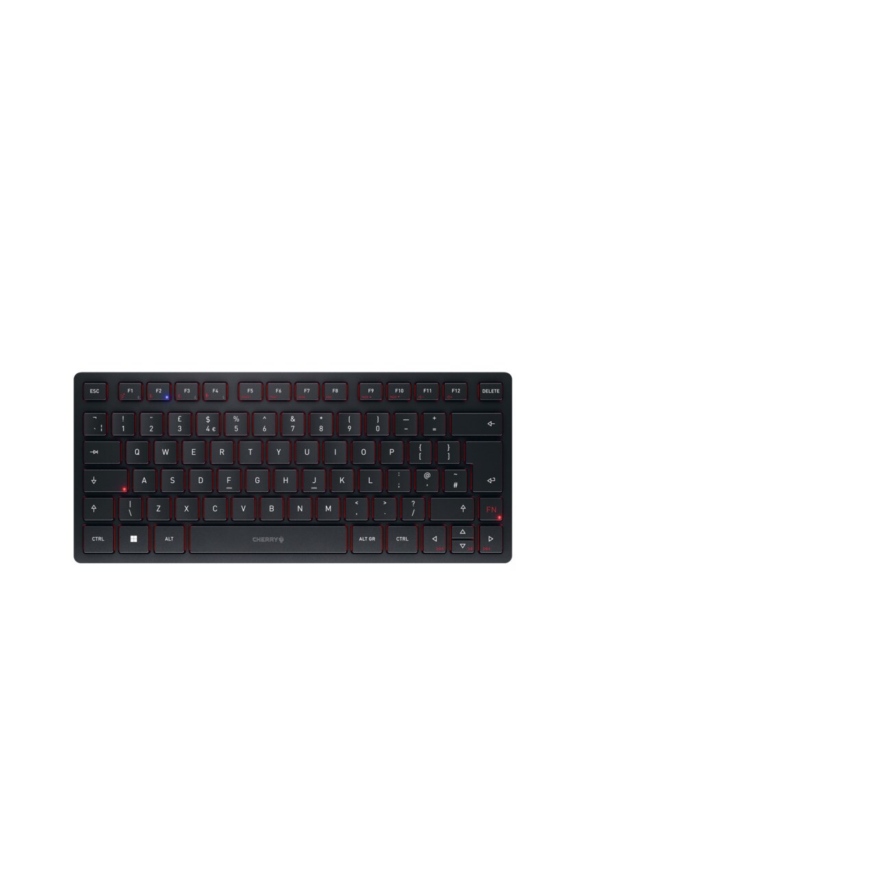 CHERRY KW 9200 MINI kabellose Tastatur, UK-Layout