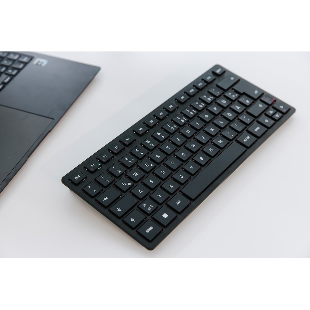 CHERRY KW 9200 MINI kabellose Tastatur, schwarz